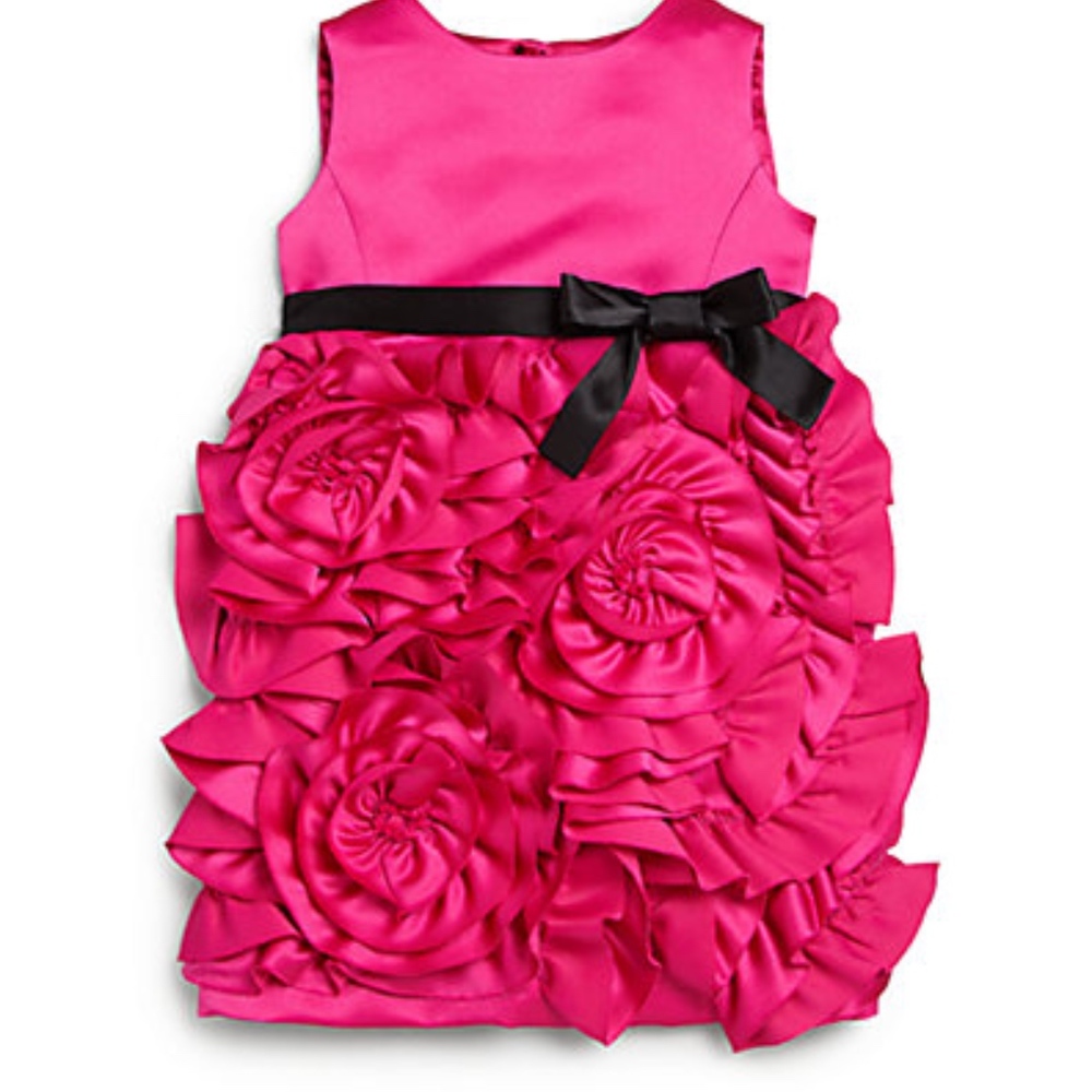 Milly minis dress Sz 4T. gorgeous rosette dress
